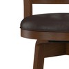 Hillsdale Presque Isle Swivel Stool, Counter Height, Cherry