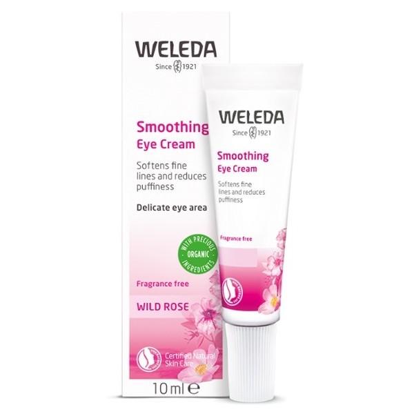 Weleda Smoothing Eye Cream - Wild Rose 10ml -  Expiry 12/24