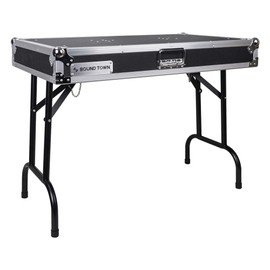 Sound Town DJ Table, Plywood, 36-inch x 21-inch (STDJT-36W)