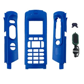 APX Series Replacement Housing Case Kit for APX8000 APX6000 M3 Radios | Shockproof Dustproof Protective Cover with Full-Keypad Access & Industrial-Grade Communication Equipment Parts (Blue)