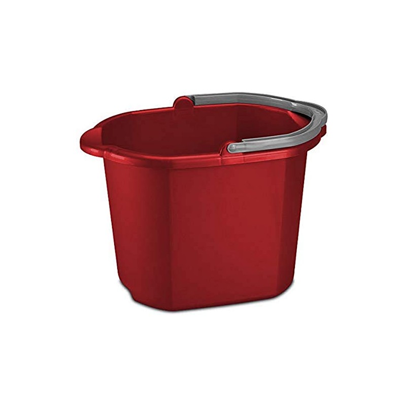 STERILITE 11215806 16Qt Red Dua Spout Pail