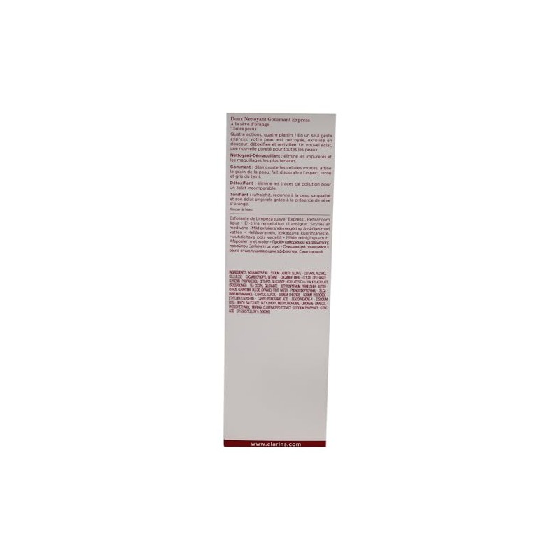 Clarins One Step Gentle Exfoliating Cleanser, 4.2-Ounce Box