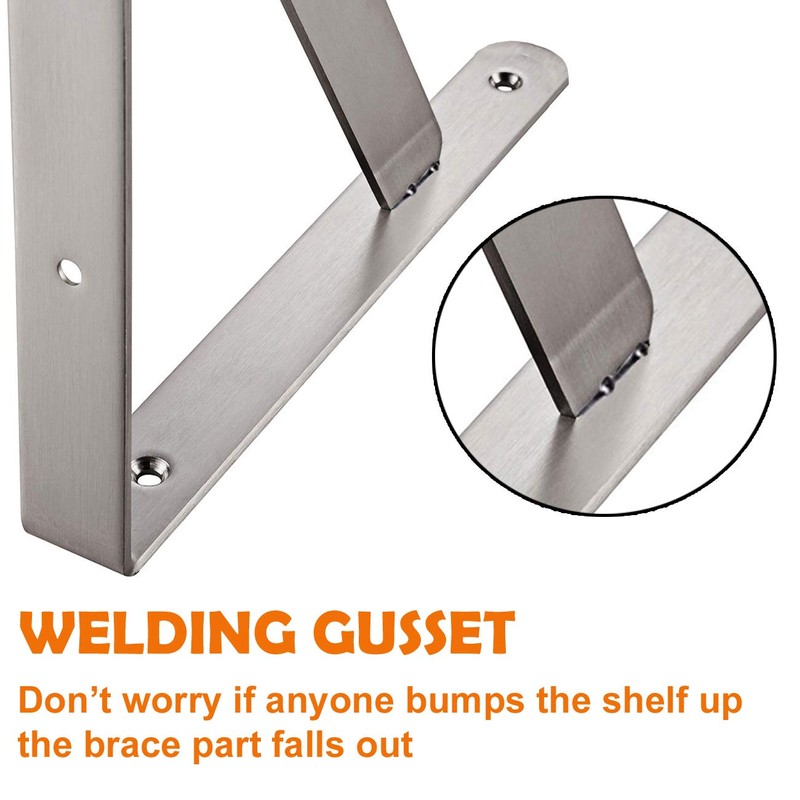 CLT Shelf Bracket 18” x 12" Max Load: 550 lb
