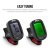 TIGER CT-99 Chromatic Clip-On Tuner for Electric, Acoustic, Bass Guitar,