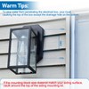 8141DBL Siding Lamp Mounting Blocks Kits, Light Mounting Block Plate
