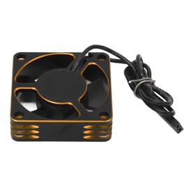 RC Motor Cooling Fan Universal 35mm RC Motor Heatsink 15000rpm ESC Cooling Fan for Traxxas RC Car Gold