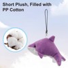 SOIMISS Pack of 5 Plush Dolphin Key Ring Pendant Key