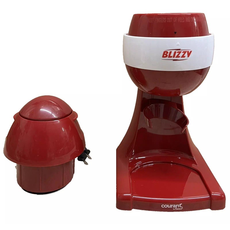 COURANT BLIZZY SNOW CONE MAKER Countertop PARTY FUN Stainless Steel
