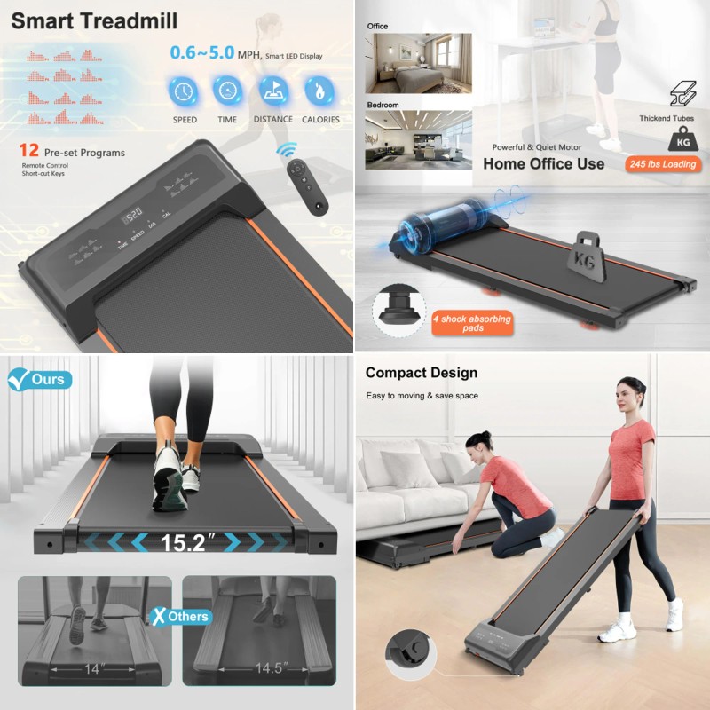 DISSOLVED New Equipment Semi-Commercial Treadmill Multifunction Unisex Folding Incline Treadmill