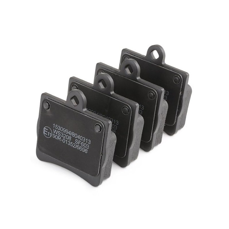 RIDEX Brake Pads Set Brake Blocks Brake Stones Set Rear