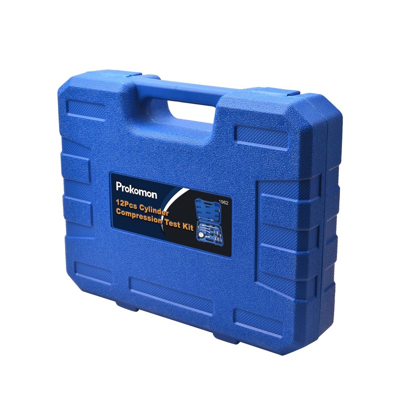 Prokomon Petrol Gasoline Engine Compression Tester Kit; 300 Psi Engine