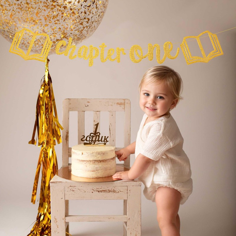 Chapter One Banner Sign A New Chapter Begins Book Reading