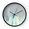 Deny Designs Mareike Boehmer Wall Clock, Black Frame, Black Hands,