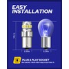 AUTOONE 1156 LED Bulb, LED Reverse Lights 300% Brighter BA15S