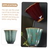 ULTECHNOVO Delicate Ceramics Tea Cup Chinese Hand Cup for Home