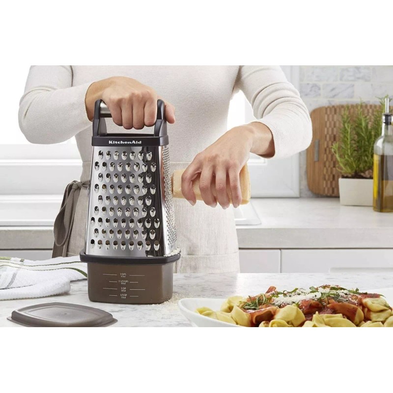 Kitchenaid Rallador De 4 Lados Y Contenedor Envio Gratis