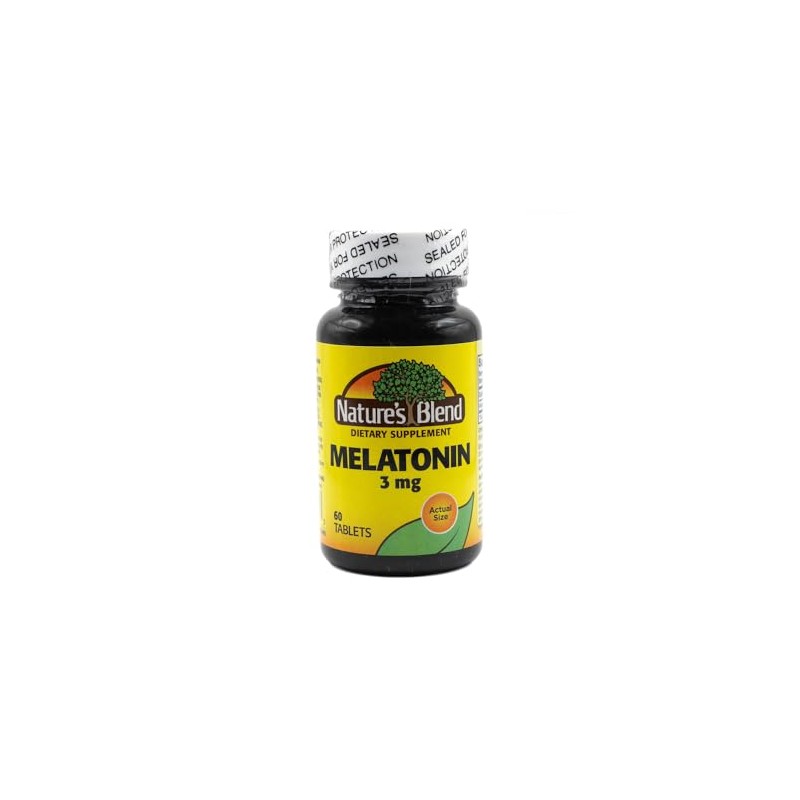Nature's Blend Melatonina 3 mg 60 Comprimidos