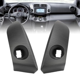 Dashboard Air Vent Cover Trim,Dashboard Instrument Cluster Panel Center Dash Air Vent Radio Bezel Trim 55412 42060 B1 Compatible with RAV4 2006 to 2012