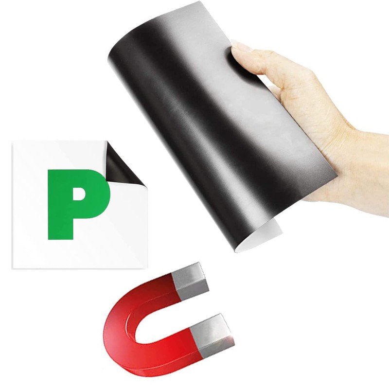 Glamified Fully Magnetic P Plates for Car New Driver -