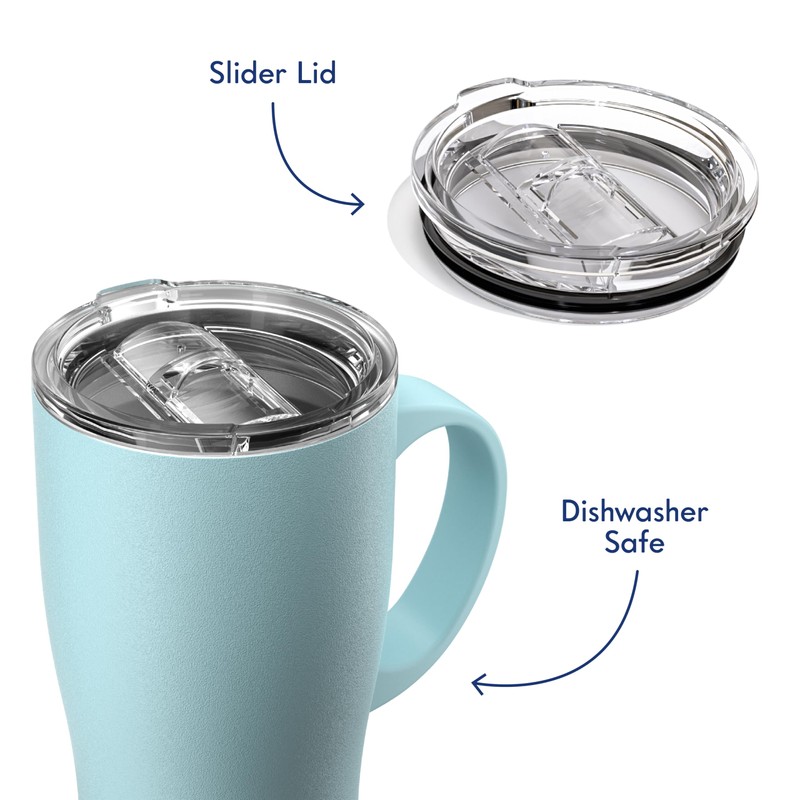 go! 20oz Stainless Steel Handle Tumbler with Triple Insulation &
