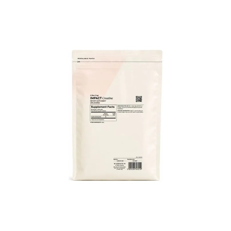 My Protein Impact Creatina Monohidratada 1000g (1kg) 200 Ser