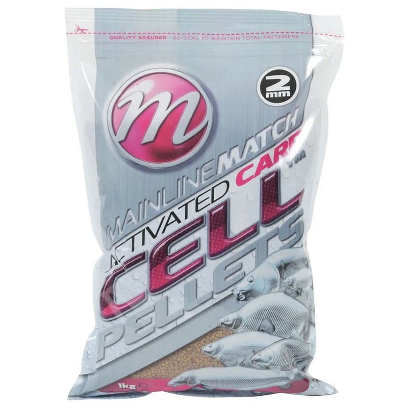 Mainline Match Activated Carp Cell Pellets 1kg 4mm MM3206 Pellet
