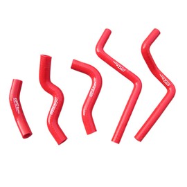 Silicone Radiator Hose for 2000-2002 Honda CR125R CR125 2001 00 01 02 (Red)