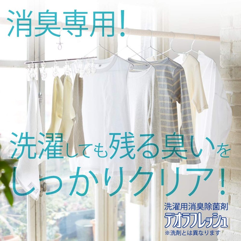 ニトムズ デオラフレッシュ お徳用つめかえ 部屋干しのニオイ・消臭・除菌 天然成分 液体 540ml N1141