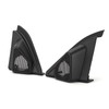 2pcs Car Door Tweeter Speaker Cover Trim Loudspeaker Decor Replacement
