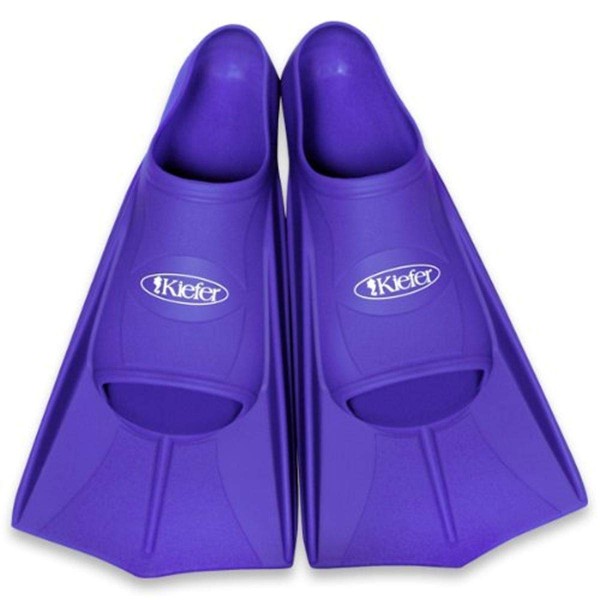 Kiefer Silicone Training Swim Fins, Men Size 6-7/Women Size 8-9,