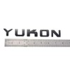 Aimoll 1x Yukon Nameplate Emblem Letter Badge 3D Replacement for