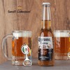 Llavero abrebotellas de 3 piezas con tapa de cerveza de