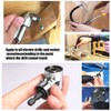 OCGIG 3 Pcs 105 Degree Right Angle Drill Attachment Hex