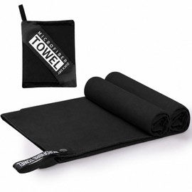 Simpeak Toalla Deportiva 40 * 80 cm, Toallas Microfibra Secado Rápido, Adecuado para Correr, Escalar, Andar en Bicicleta, IR Al Gimnasio, Hacer Yoga, 
