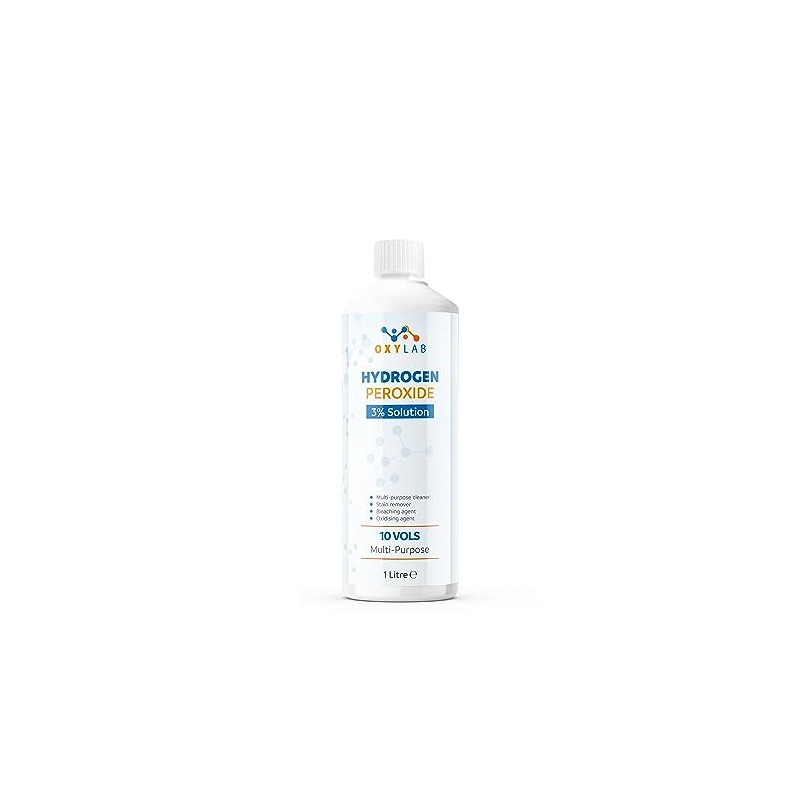 Hydrogen Peroxide 3%, 1 Litre - 10 Vols