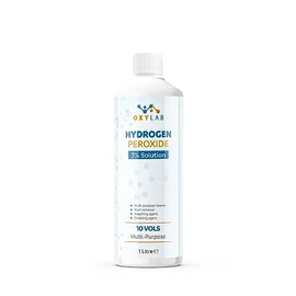 Hydrogen Peroxide 3%, 1 Litre - 10 Vols