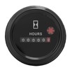 12‑36V DC AC 6 Digit Accurate Round Quartz Hour Meter