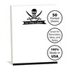 Guajolote Prints Pirate Notepad, 4 x 5.25-inches