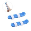 FOMIYES 2Pcs Support Brace Flexible Splint Protector for Hand Joint