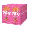 Pocky Strawberry Biscuit Sticks – Sweet Strawberry-Covered Crunchy Snack, Mess-Free