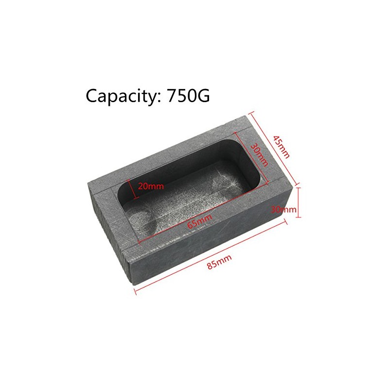 MASUNN High Purity Graphite Casting Melting Ingot Mold For Gold