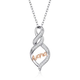 TALYKONG Nana Necklaces Mothers Day Birthday Gifts for Nana Mom