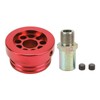 Professional Oil Filter Plate Oil Sandwich Plate Adapter Automobile Accessory