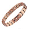 Pure Copper Anklet, Men Copper Magnetic Anklet, 9.84 in Copper