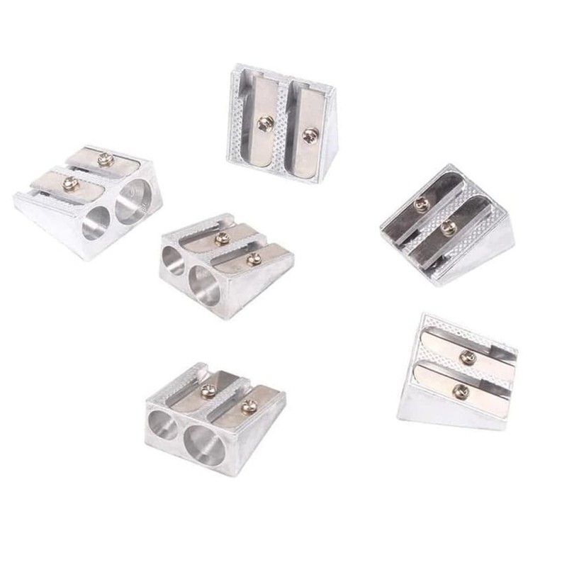 Pack of 4 Pencil Sharpeners - 4 x Traditional Double