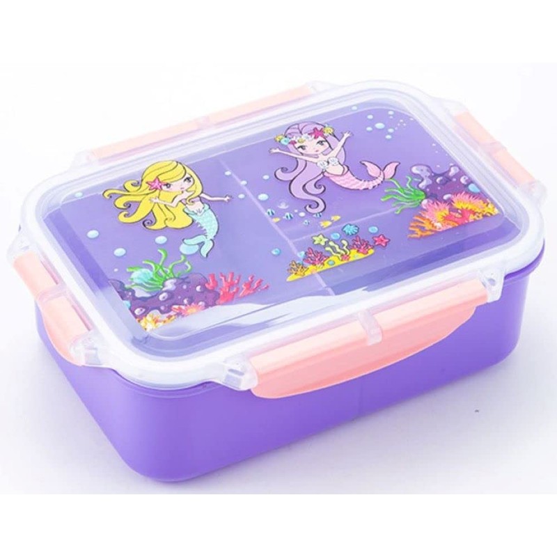 OM SUPPLIES Unicorn Sky Blue Sandwich Lunch Snack Box 3