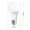 Elrigs Motion Sensor LED Bulb with Dusk to Dawn, E26