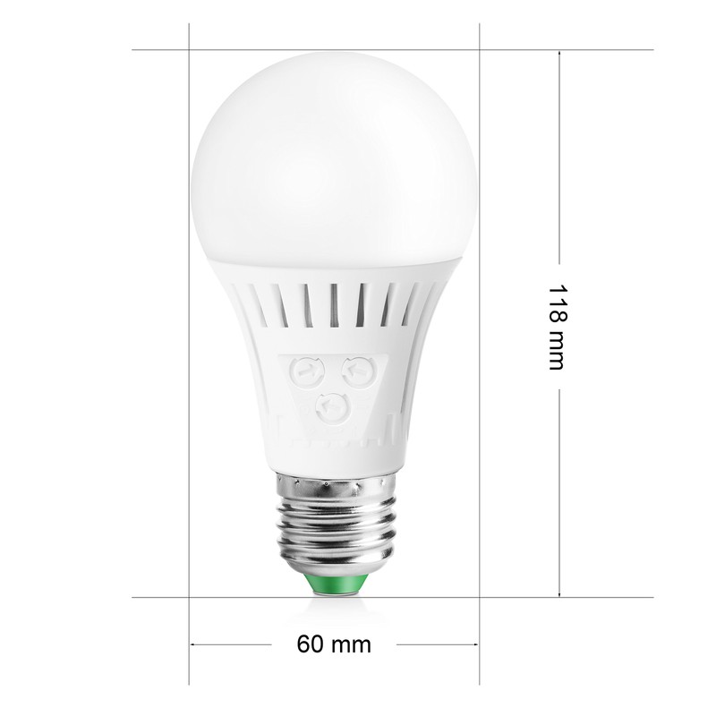Elrigs Motion Sensor LED Bulb with Dusk to Dawn, E26