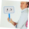 Operitacx 4pcs Score Board Whiteboard Easel Sticker Sign Foam White