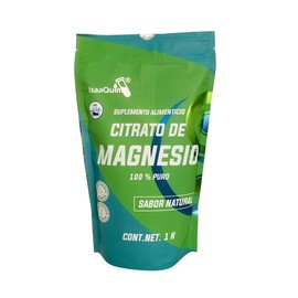 Citrato de Magnesio en Polvo  1 kg  Aporte Nutricional para Dietas Balanceadas  Suplemento Alimenticio IsaaQuim                                       